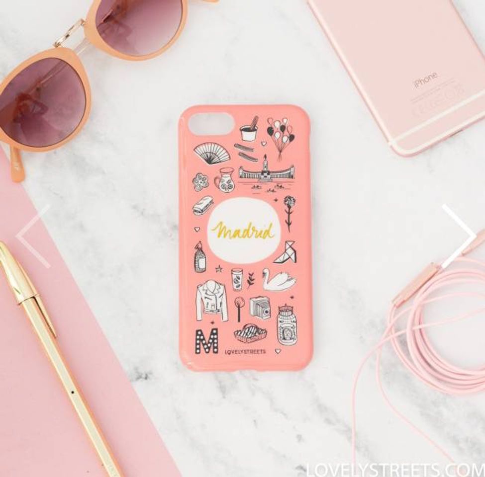 Moda Capa Lovely Streets para iPhone 7 - Madrid 