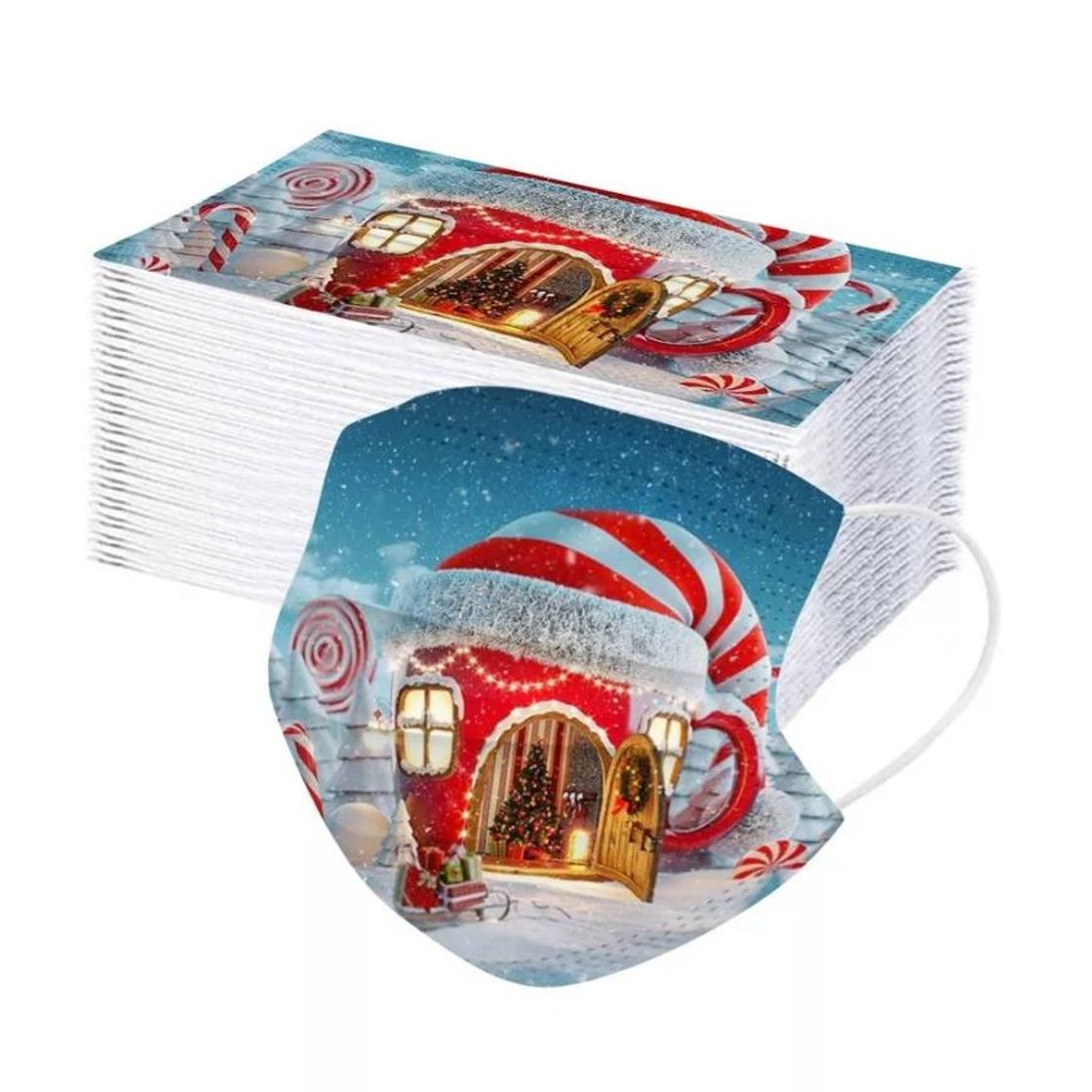 Social Mascarilla de navidad 😍 