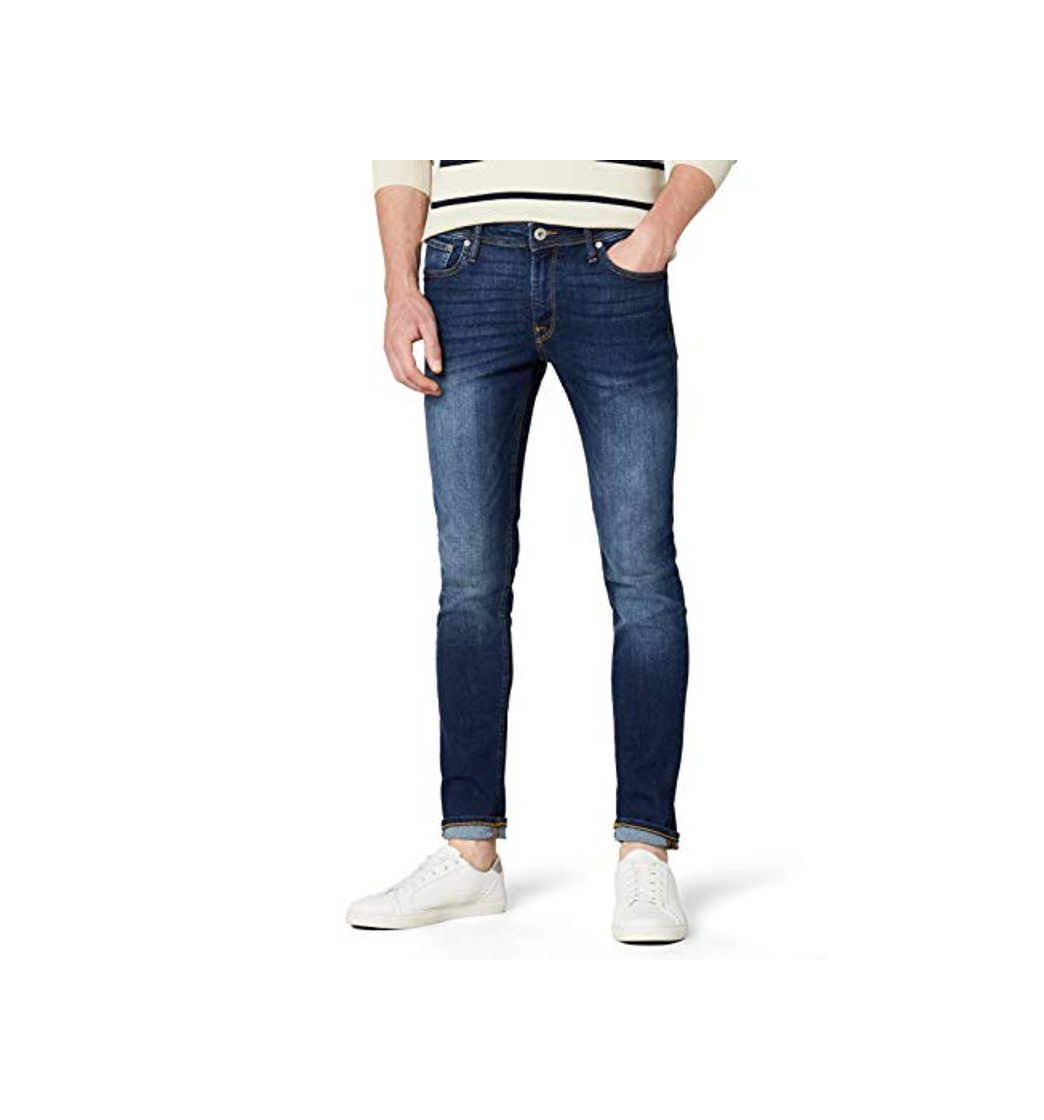 Fashion JACK & JONES Jjiliam Jjoriginal Am 014 Lid Noos, Jeans Hombre, Azul