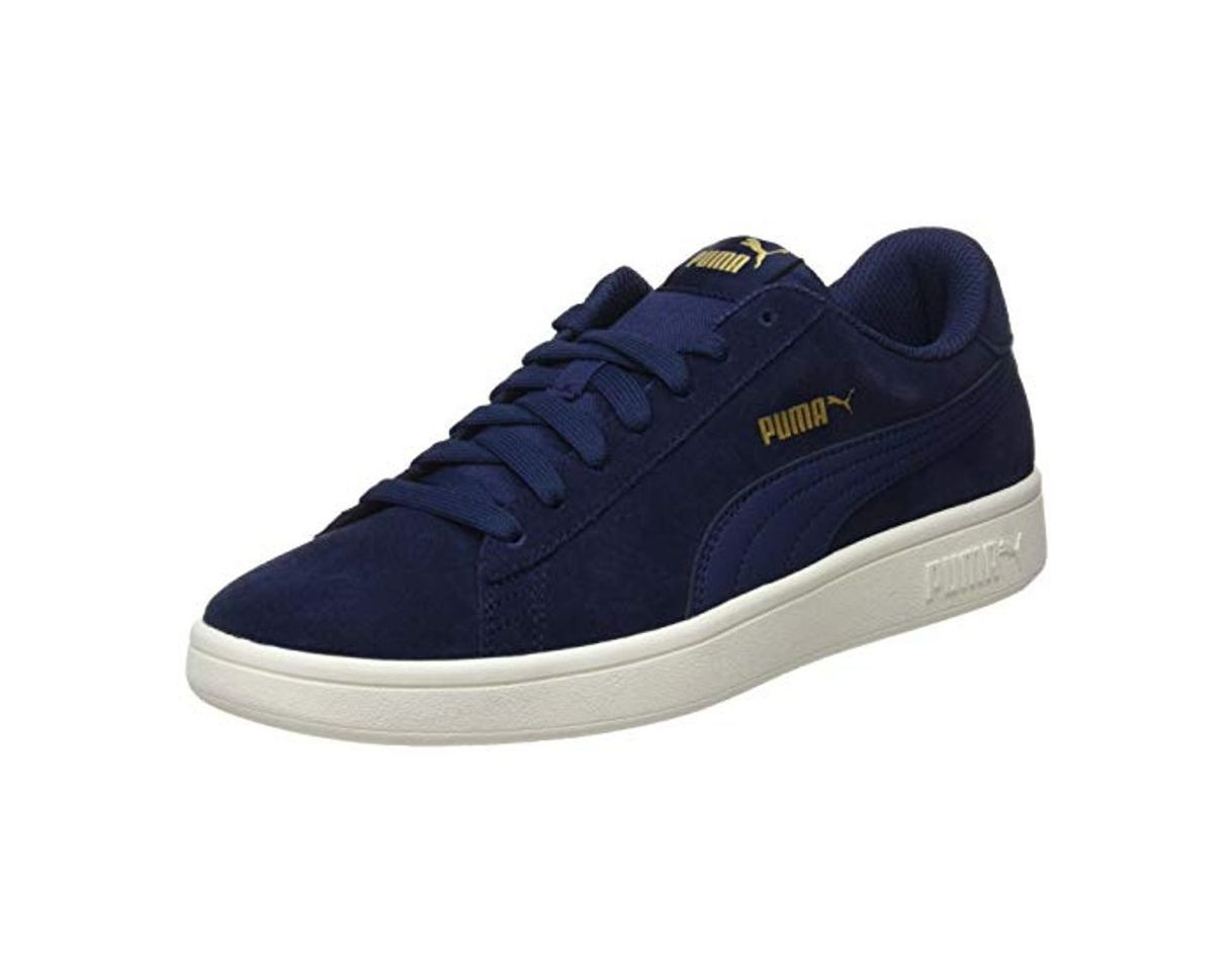 Social Puma Smash v2 Zapatillas Unisex adulto, Azul