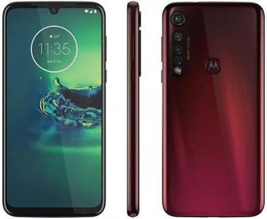 Smartphone Motorola G8 Plus 64GB Cereja 4G - 4GB RAM Tela 6