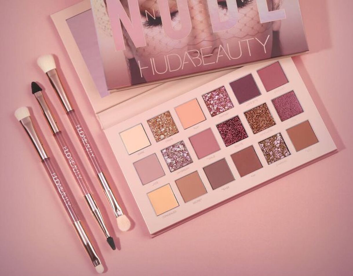 Moda Paleta nude Huda beauty 