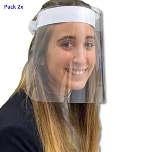 Pack 2X Pantalla Protección Facial