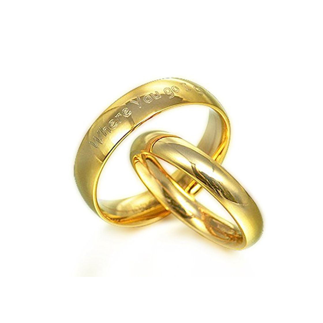 Social Anillo de oro Anillo de pareja