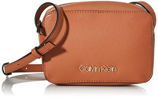 Calvin Klein - Ck Must Camerabag, Bolsos bandolera Mujer, Marrón