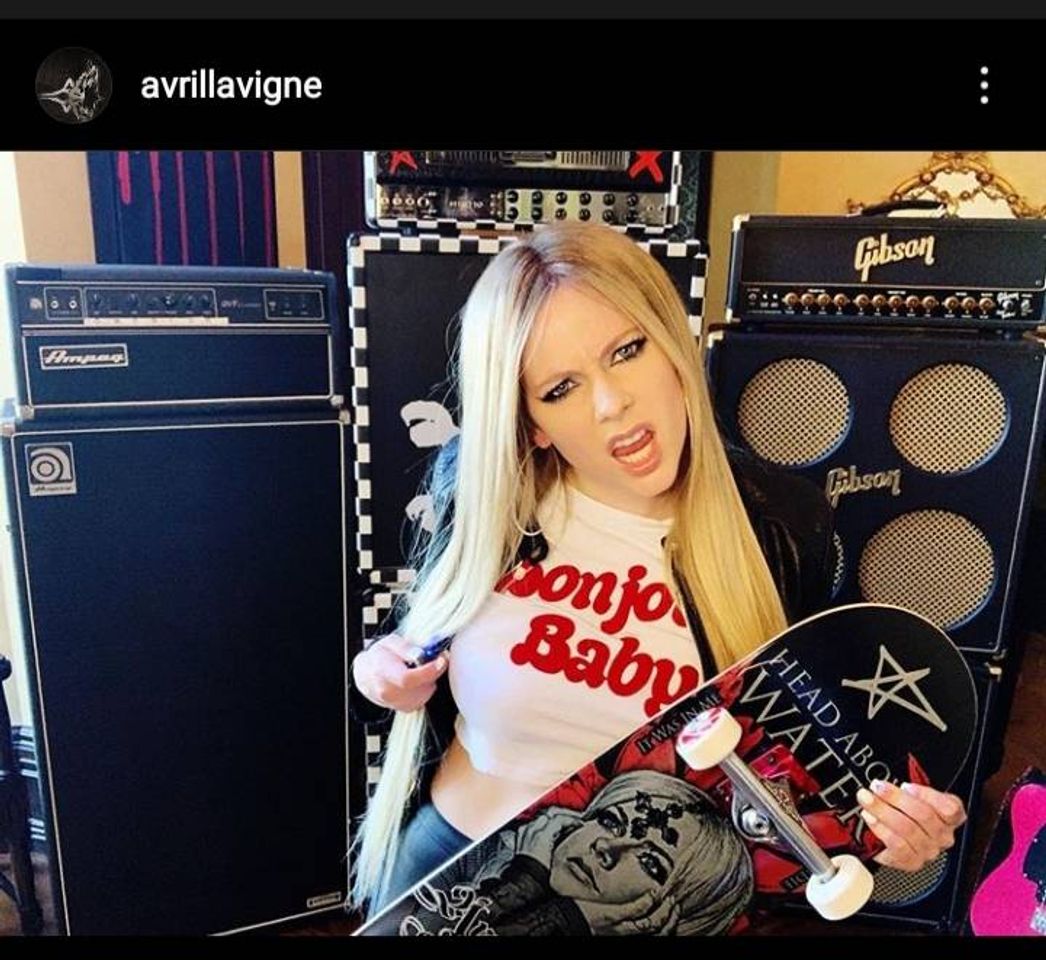 Canción Instragram: Avril Lavigne 