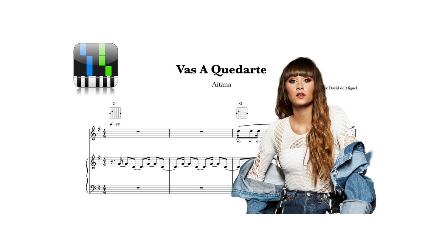 Productos Partitura VAS A QUEDARTE 