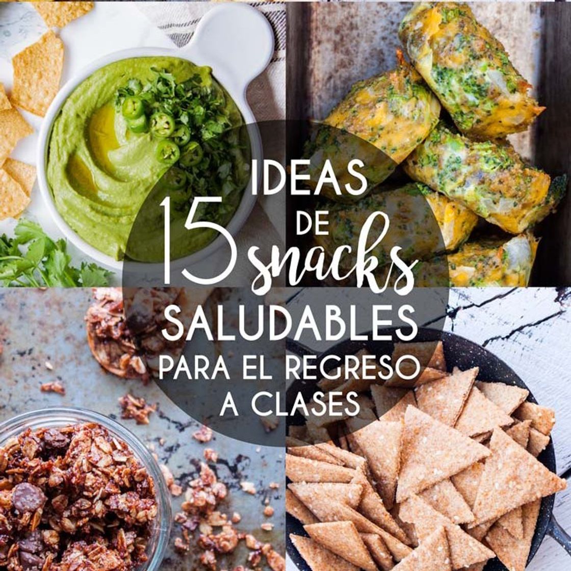 Social 15 ideas de snacks saludables
