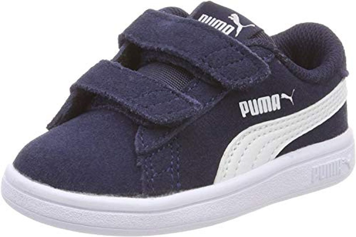 Social PUMA Smash V2 SD V INF, Zapatillas Unisex niños, Azul