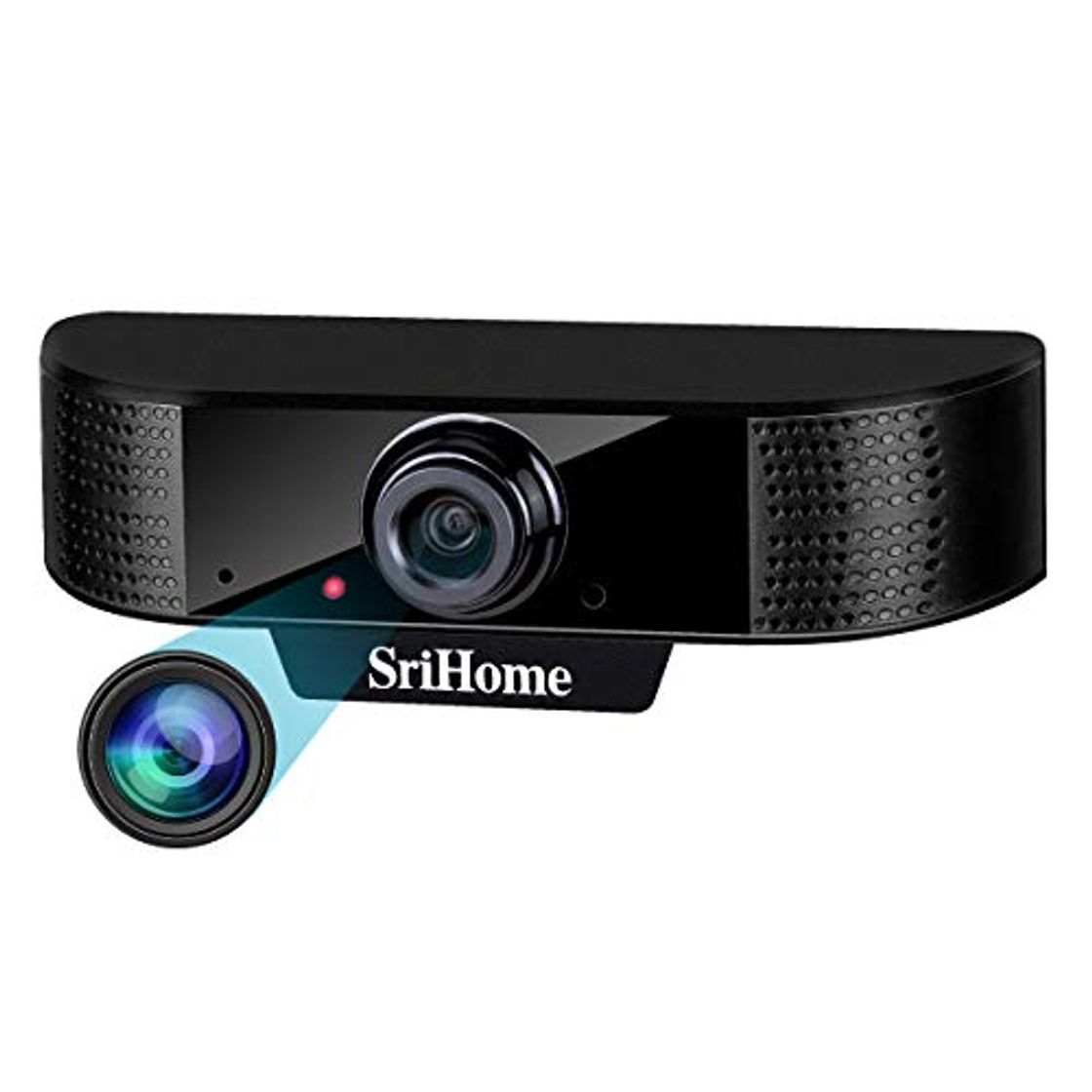 Social ENONEO Cámara Web HD 1080p PC Webcam PC con Microfono y Enfoque