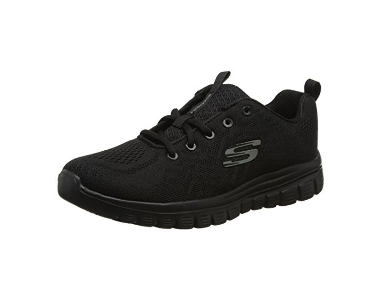 Product Skechers Women 12615 Low-Top Trainers, Black