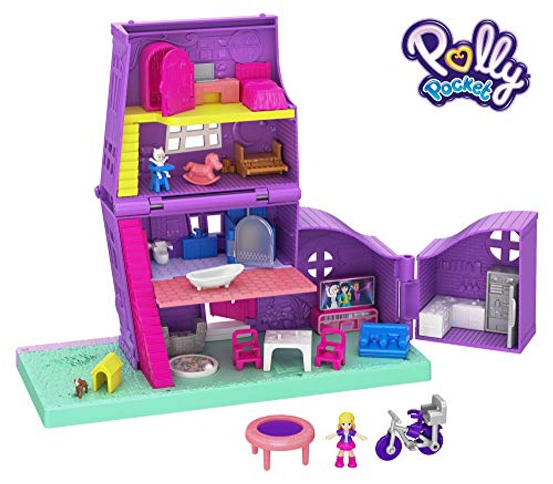 Lugar Polly Pocket  - Casa de Muñecas de Juguete con Accesorios