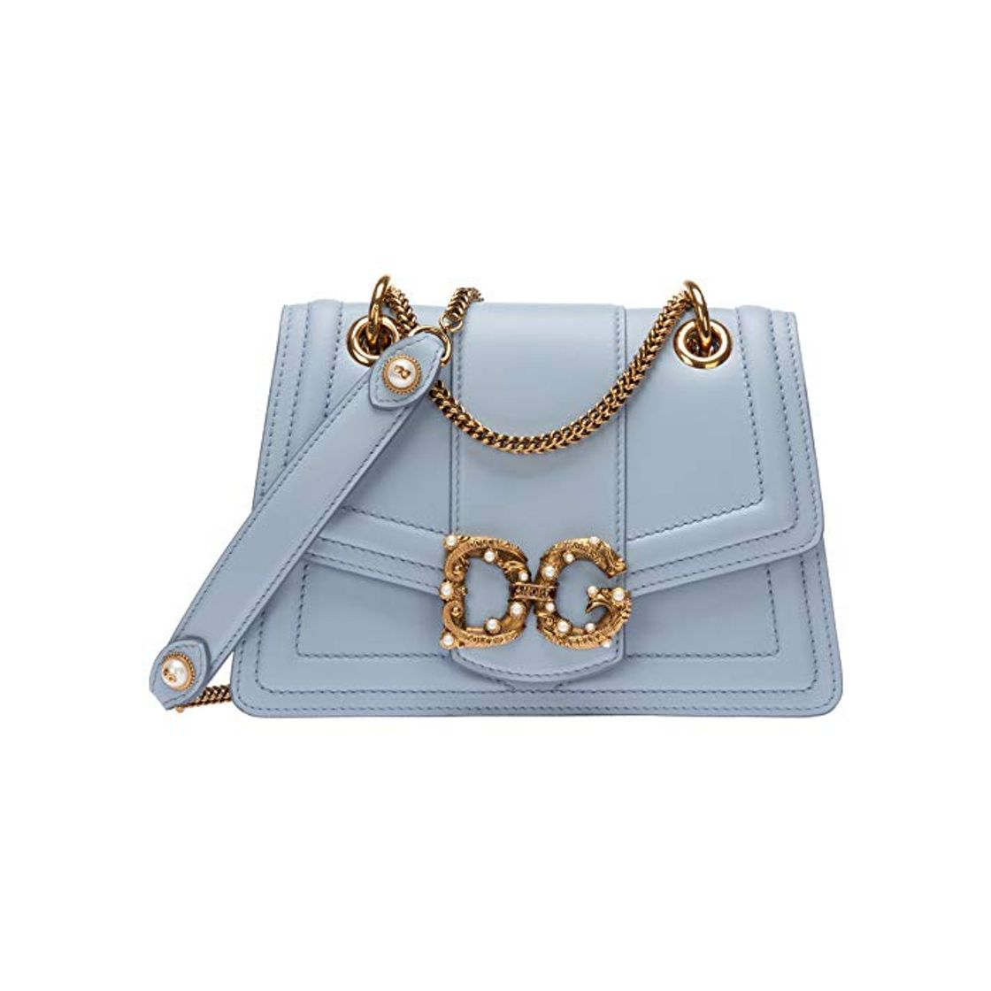 Social Dolce&Gabbana mujer Dg amore bolsa de asa larga azzurro
