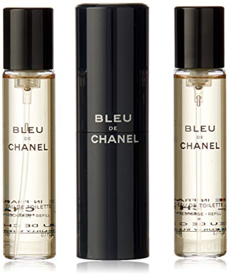 Social Chanel Bleu De Chanel Eau de Toilette Vaporizador Refillable 3X 20 ml
