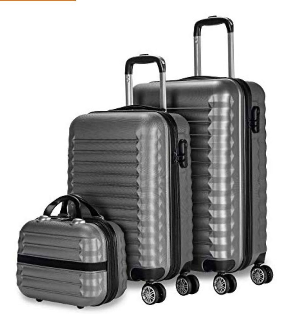 Social Conjunto 3 malas de viagem