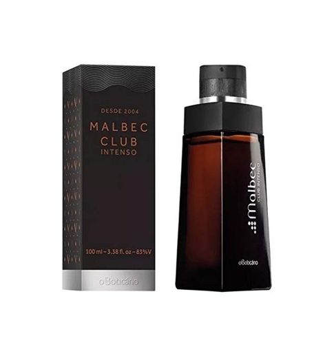 PERFUME MASCULINO MALBEC CLUB INTENSO O BOTICARIO