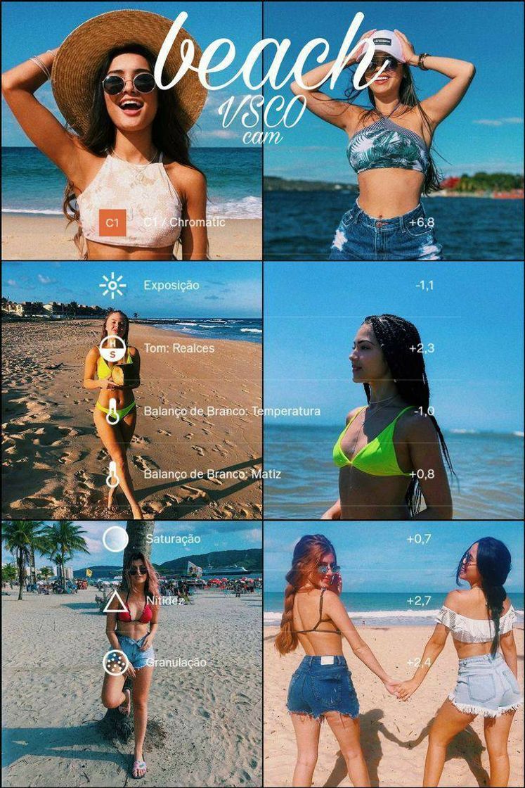 Fashion Vsco(praia )