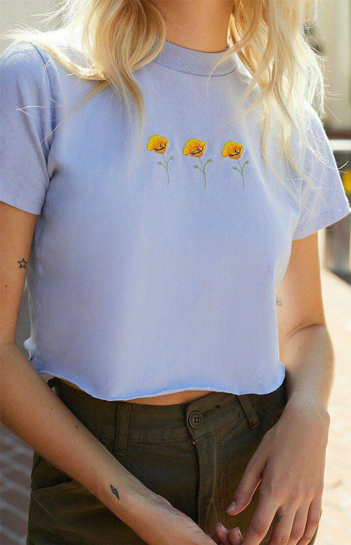 Fashion Cropped T-shirt 