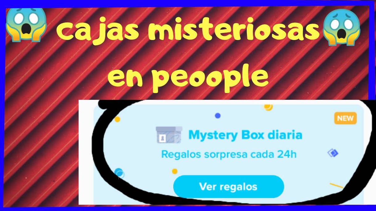 Social Cajas misteriosas en PEOOPLE