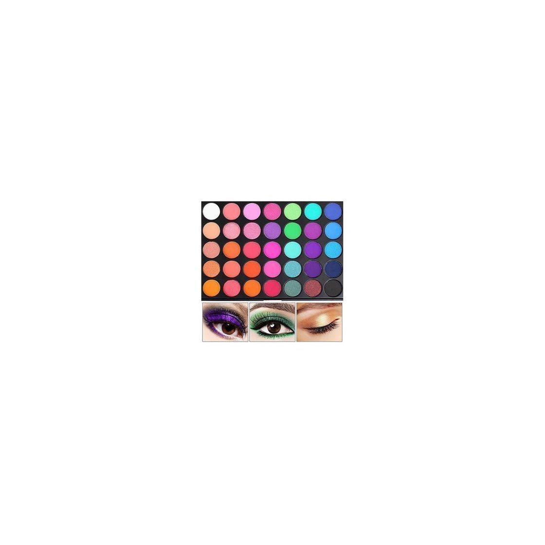 Social UCANBE BELLE 35 Colorido Maquillaje Sombra de Ojos Paleta de pigmentos Paleta