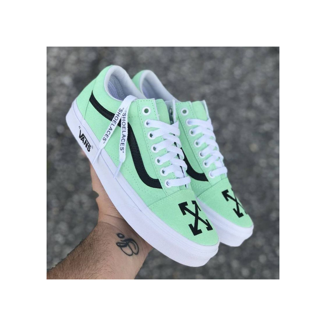 Producto Off-White Old Skools "Mint" Shoe