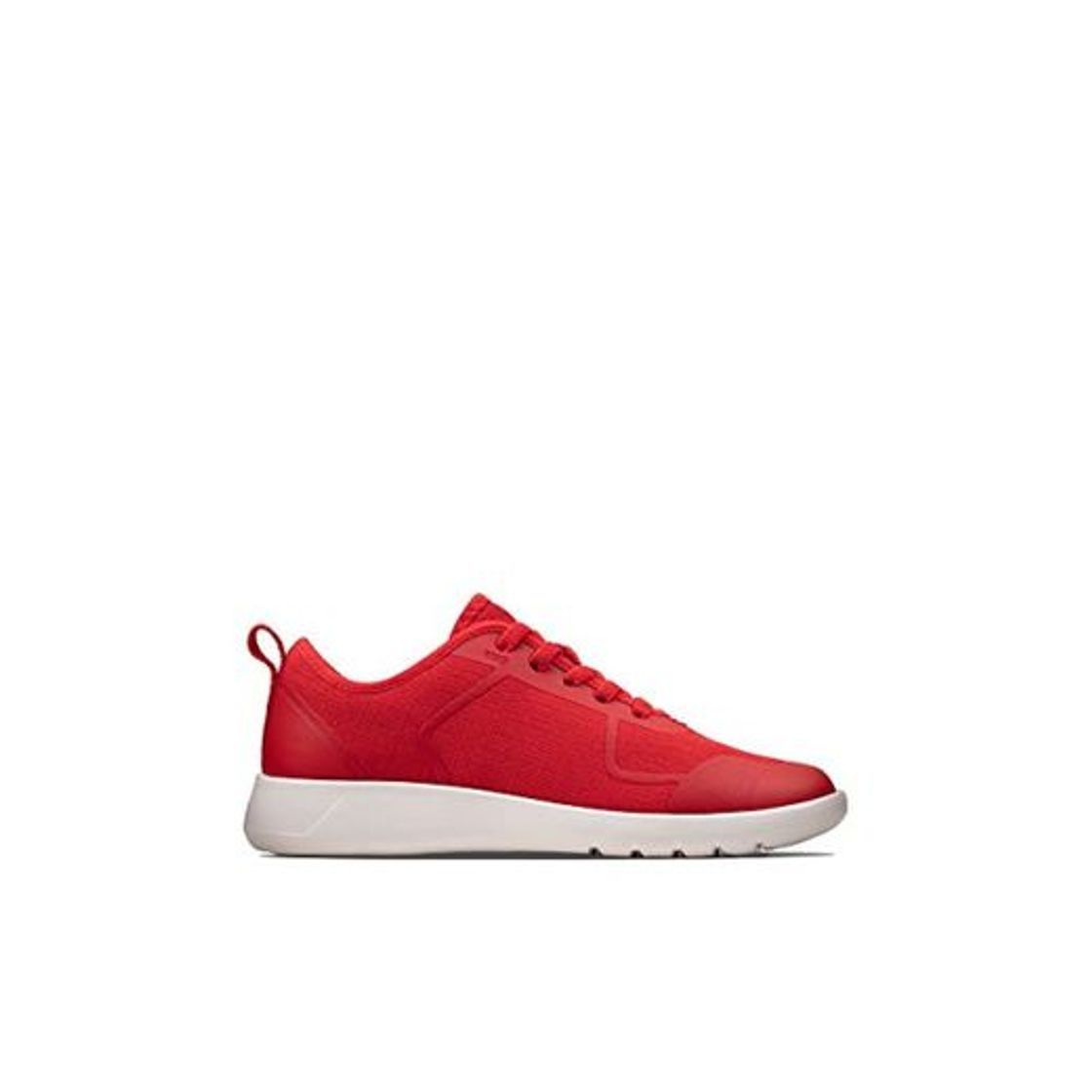 Moda Clarks Scape Soar K, Zapatillas para Niños, Rojo