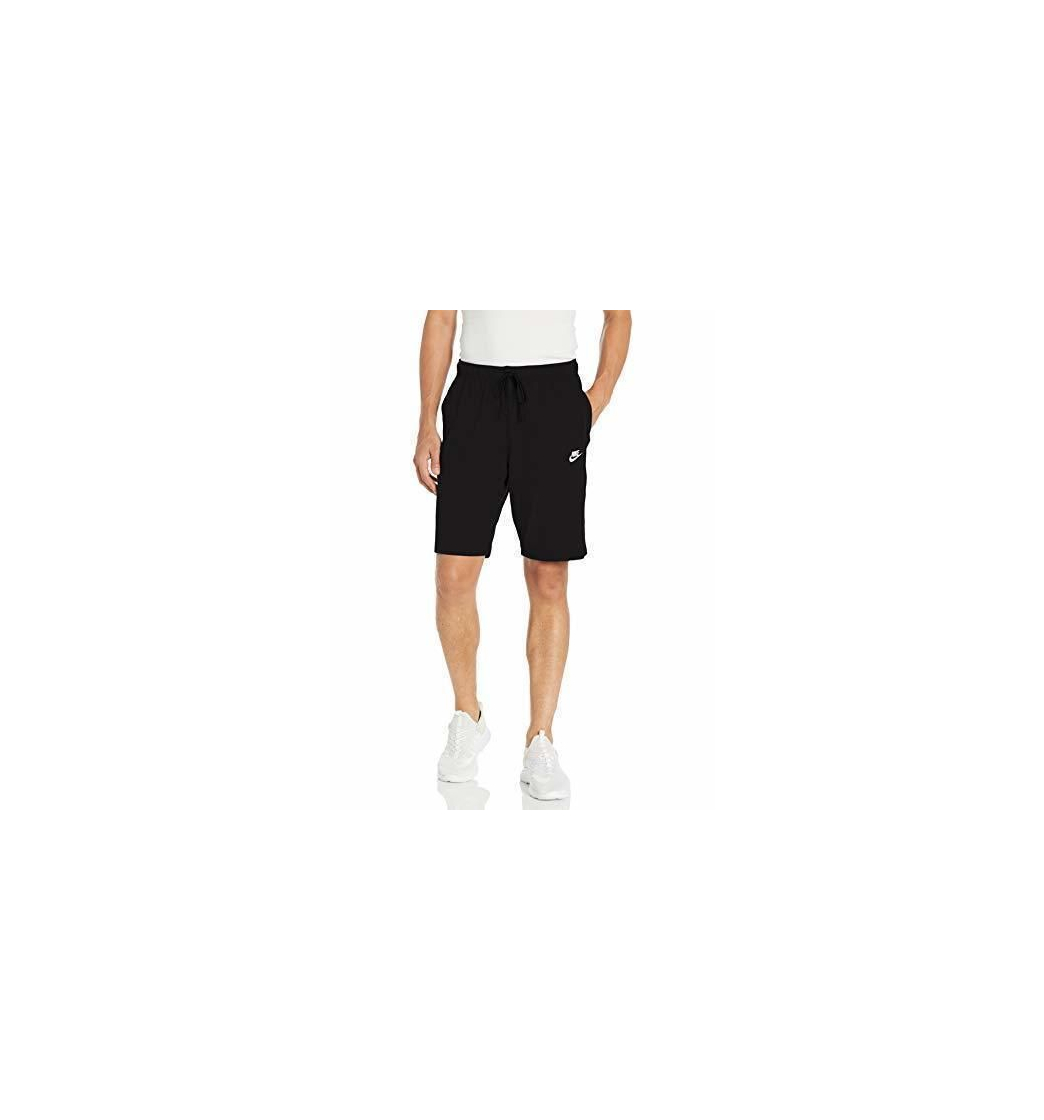 Social Desconocido Nike Club Short JSY Pantalones Cortos, Hombre, Negro