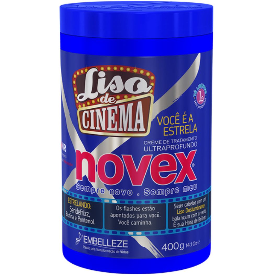 Moda Creme de Tratamento Novex Liso de Cinema - Embelleze