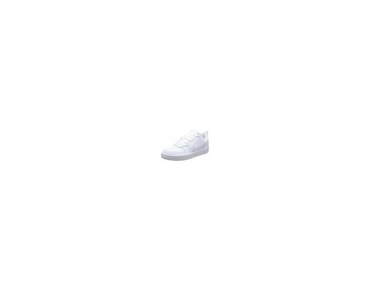 Nike Court Borough Low 2, Zapatillas de Baloncesto para Niños, Blanco