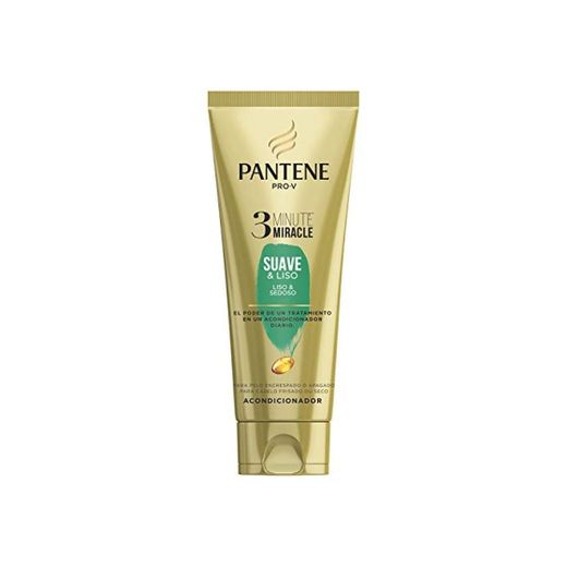 Pantene 3 Minute Suave y Liso Acondicionador