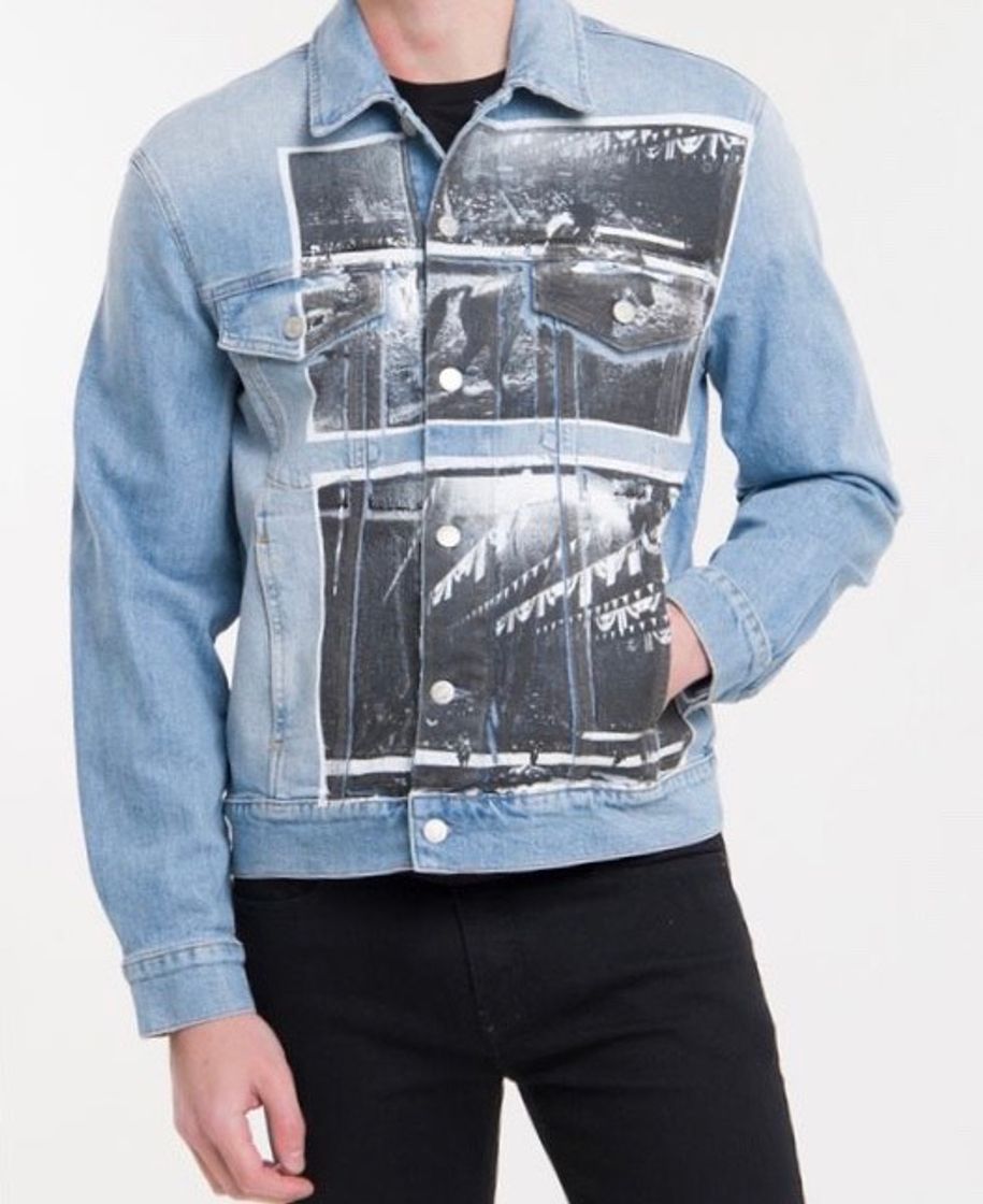 Product JAQUETA JEANS CKJ MASC ANDY WARHOL RODEO