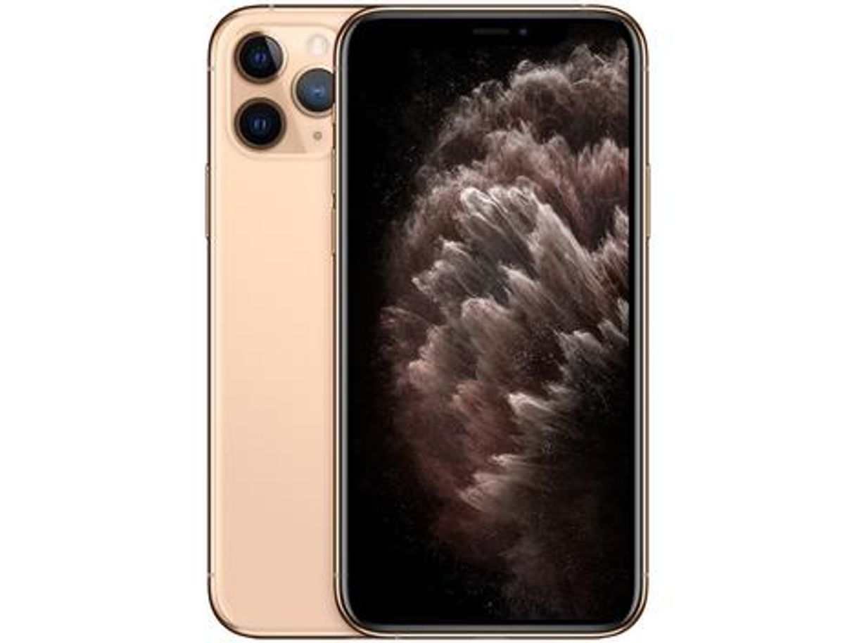 Moda iPhone 11 Pro Apple 64GB Dourado 4G Tela 5,8” - Retina Câmera ...