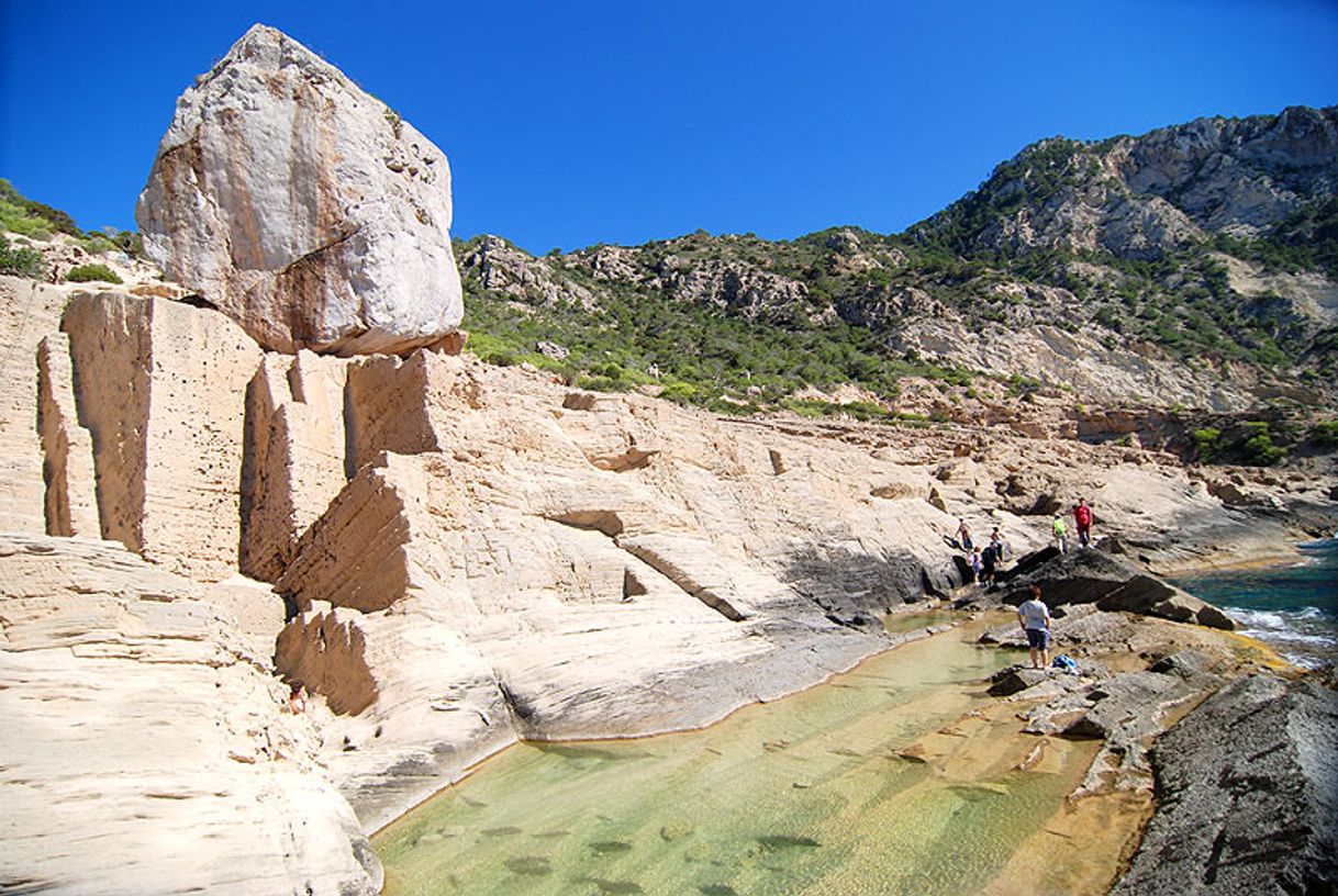 Places Cala Atlantis (posicionas naturales)