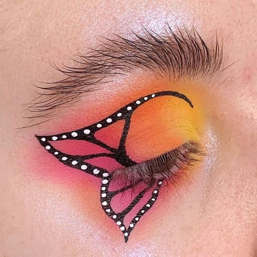 Maquiagem de borboleta