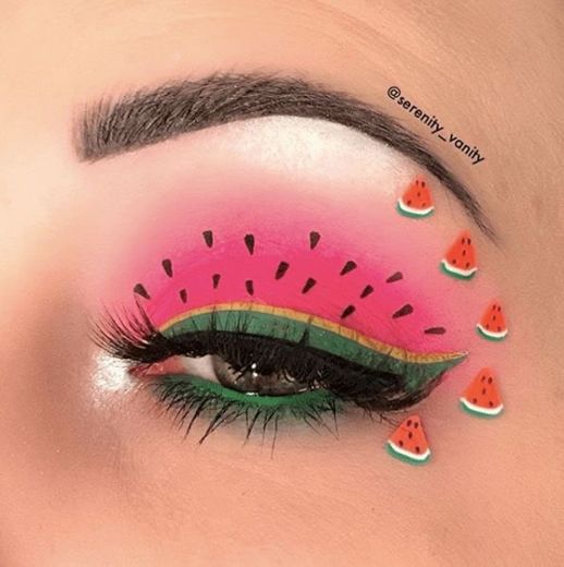Maquiagem de melancia