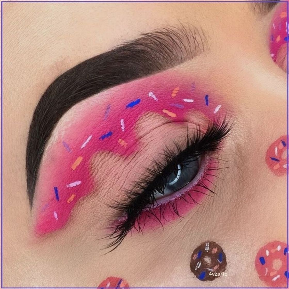 Maquiagem de donuts