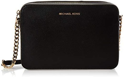 Michael Kors Crossbodies, Bolso Bandolera para Mujer, Negro