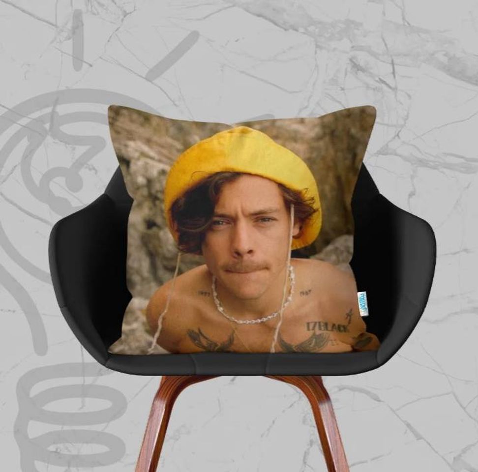 Moda Almofada Harry Styles Golden 40x40