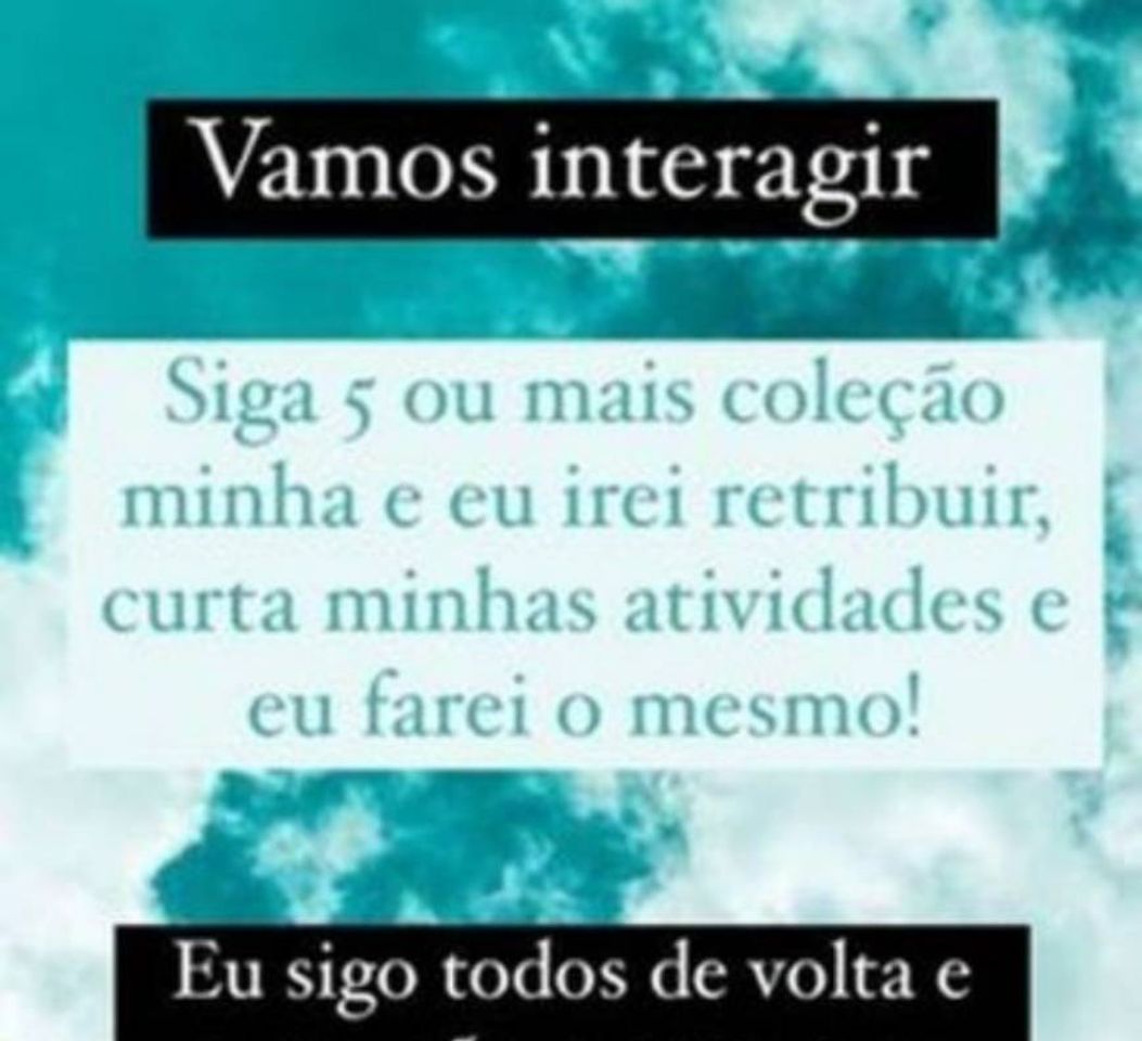 Moda Vamos interagir;)