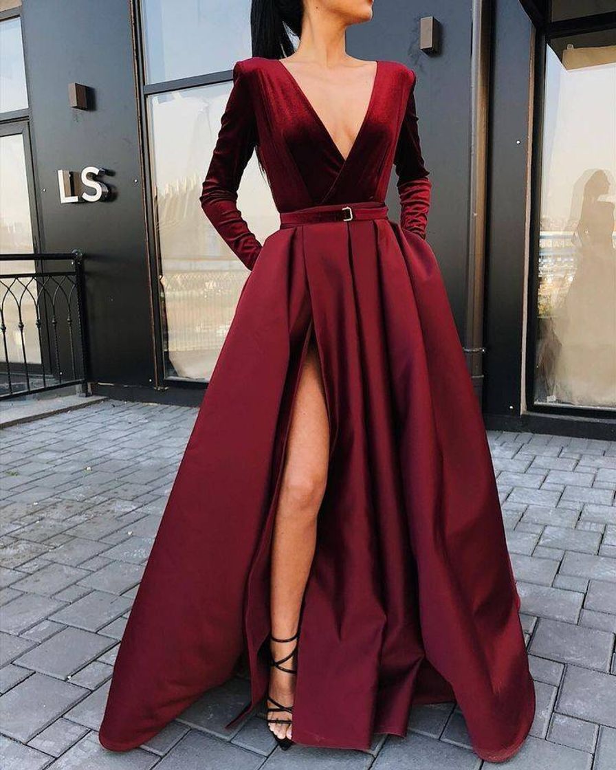 Moda Red Prom dress