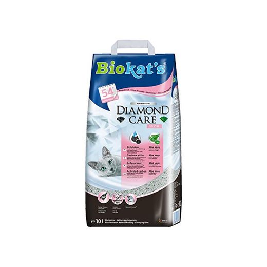 Biokat's Diamond Care Fresh, arena para gatos con fragancia – Arena aglomerante