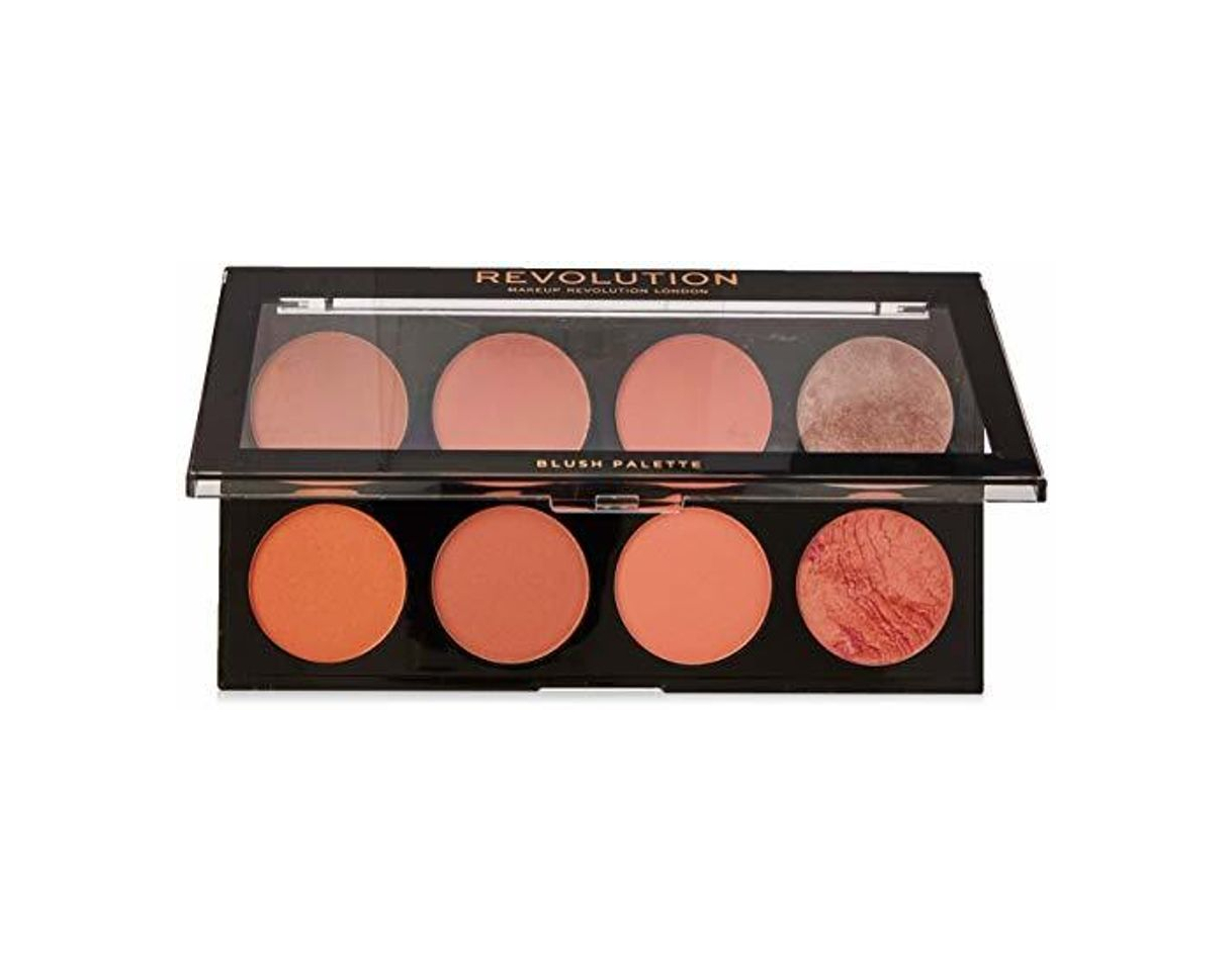 Beauty Makeup Revolution Ultra Blush Palette Hot Spice Paleta 8 różów do policzków