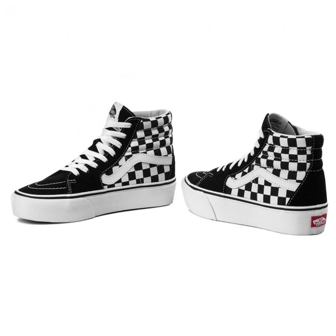 Social Vans Sk8 Hi Platform Calzado Checkerboard