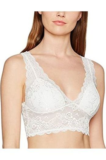 Only Onlchloe Lace Bra Noos Acc Corsé, Negro