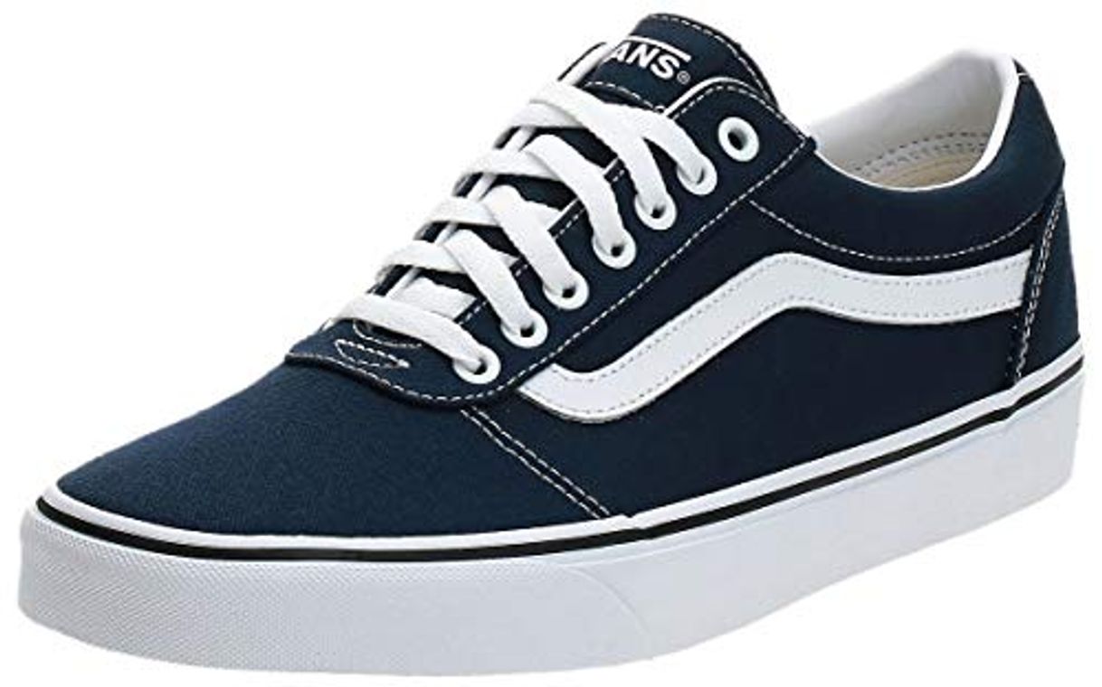 Vans Ward Canvas, Zapatillas para Hombre Azul