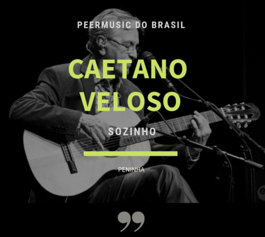 Canción Sozinho - Caetano Veloso