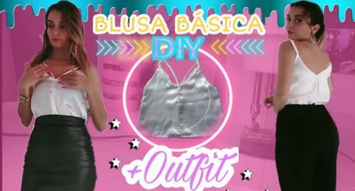 Moda COMO HACER UNA BLUSA BÁSICA DIY