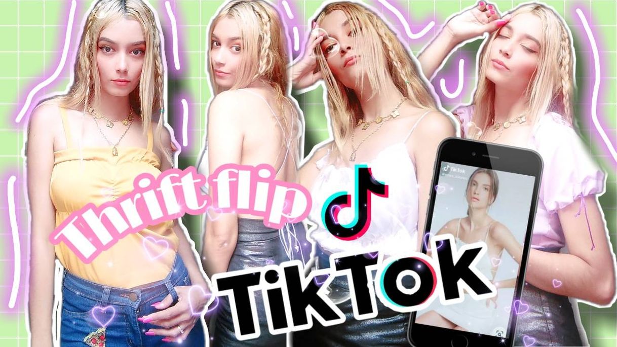 Fashion SEGUÍ TIKTOKS PARA TRANSFORMAR MI ROPA 📳🎵| DYI THRIFT FLIP