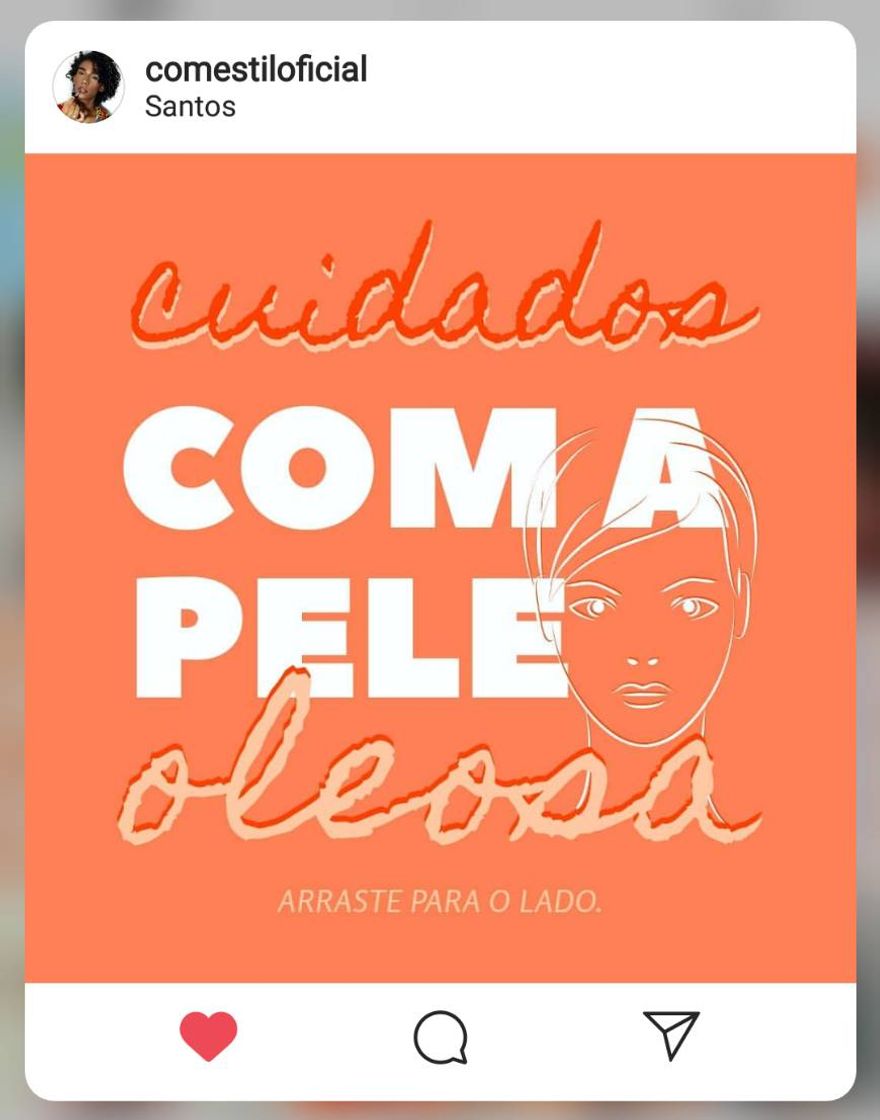 Moda PELE OLEOSA