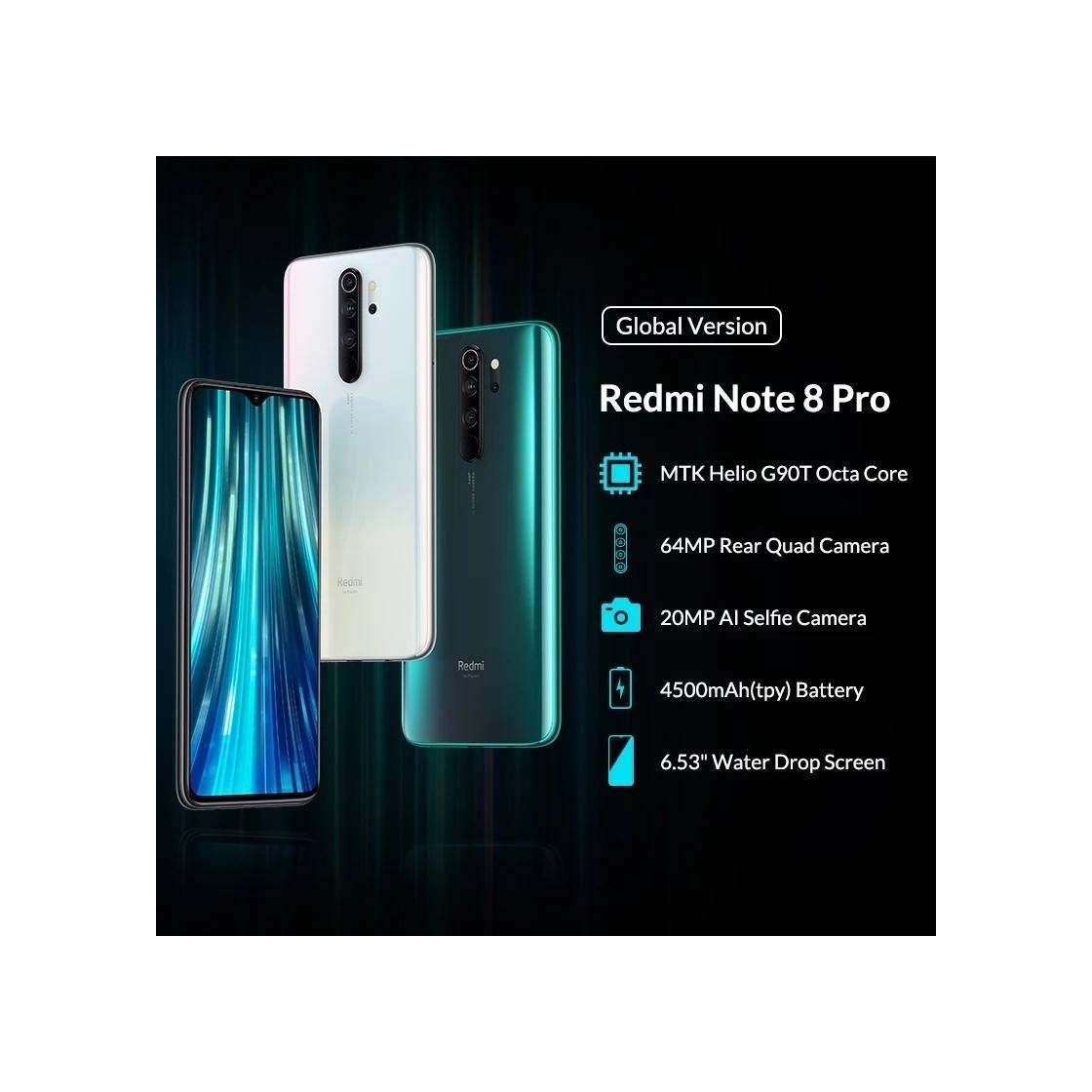 Electronic Xiaomi Redmi Note 8 RAM 4GB ROM 64GB Android 9.0 Versión Global